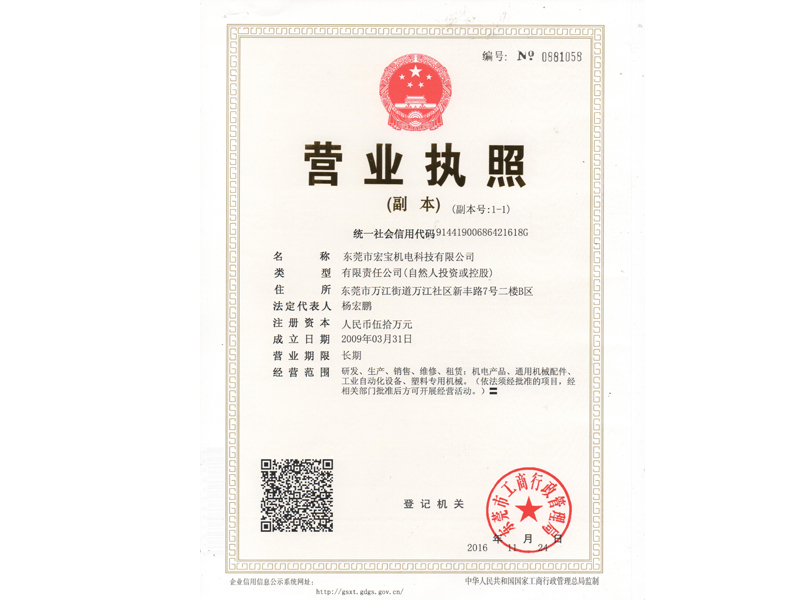 Business license